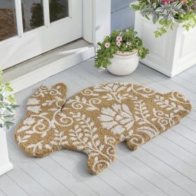 Rabbit Flannel Floor Mat Household Entrance Door Floor Mat