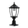 Landscape Solar Post Light, Outdoor Patio Solar Lamp with Remote Control, Cool and Warm Lights, LED Light Decor for Garden Deck Street, Waterproof, Re