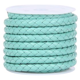 DIY Jewelry Accessories Rope Cowhide (Option: Mint Green-6MM)