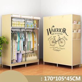 Single Dormitory Dust Closed Wardrobe (Option: Bike)