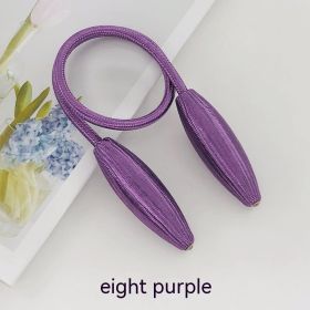 Curtain Bandage Wholesale Rope Metal Separable Mold (Option: Purple-One)