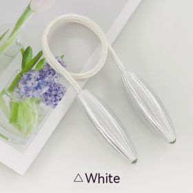 Curtain Bandage Wholesale Rope Metal Separable Mold (Option: White-One)