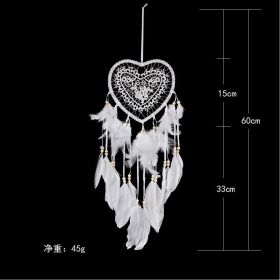 Fashion Home Office Wind Chimes (Option: MS0077A White-12CM)