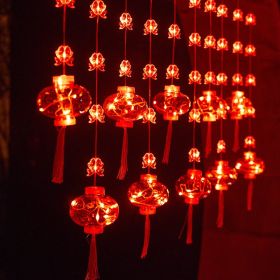 New Year Red Lantern Spring Festival Atmosphere Decorative Lamp (Option: Pisces)