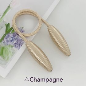 Curtain Bandage Wholesale Rope Metal Separable Mold (Option: Champagne-One)